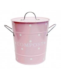 Ведро Compost Pink 21x19см